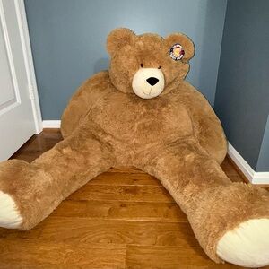 Adorable Tan Teddy Bear Plush Toy
